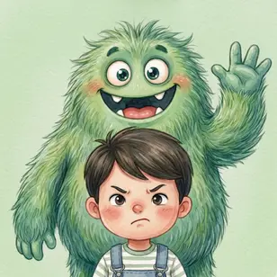 El monstruo verde de Tomás